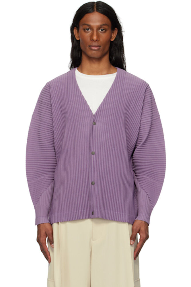 

Кардиган Purple Monthly Color April HOMME PLISSÉ ISSEY MIYAKE