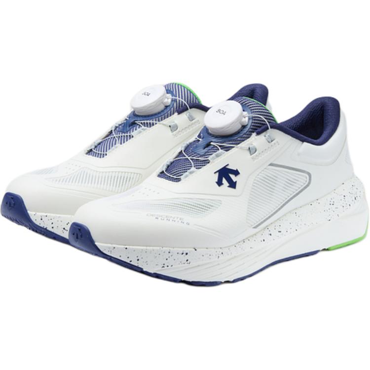 DESCENTE Коллекция running противоскользящие износостойкие низкие детские кроссовки white kids — фото 3