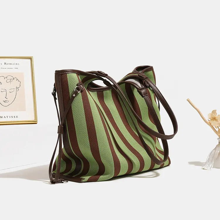 

PAYOT Сумка-шоппер, женская сумка через плечо Green/Black, Зеленый, PAYOT Сумка-шоппер, женская сумка через плечо Green/Black