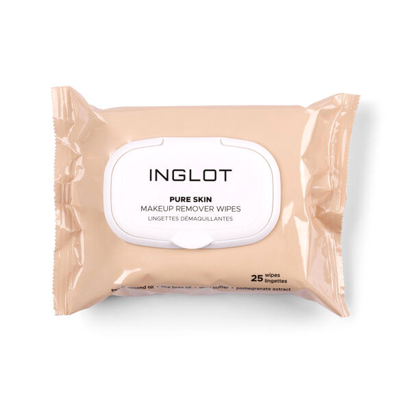 

Салфетки для снятия макияжа, 1 упаковка. Inglot Pure skin