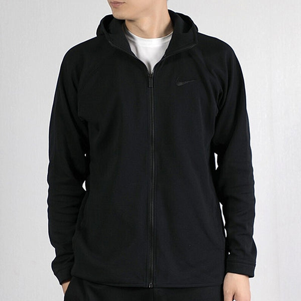 Куртка as dry showtime hoodie fz men black Nike, черный — фото 4