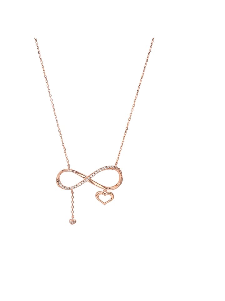 

Amor Колье с подвеской, серебро 925 пробы, покрытие из розового золота