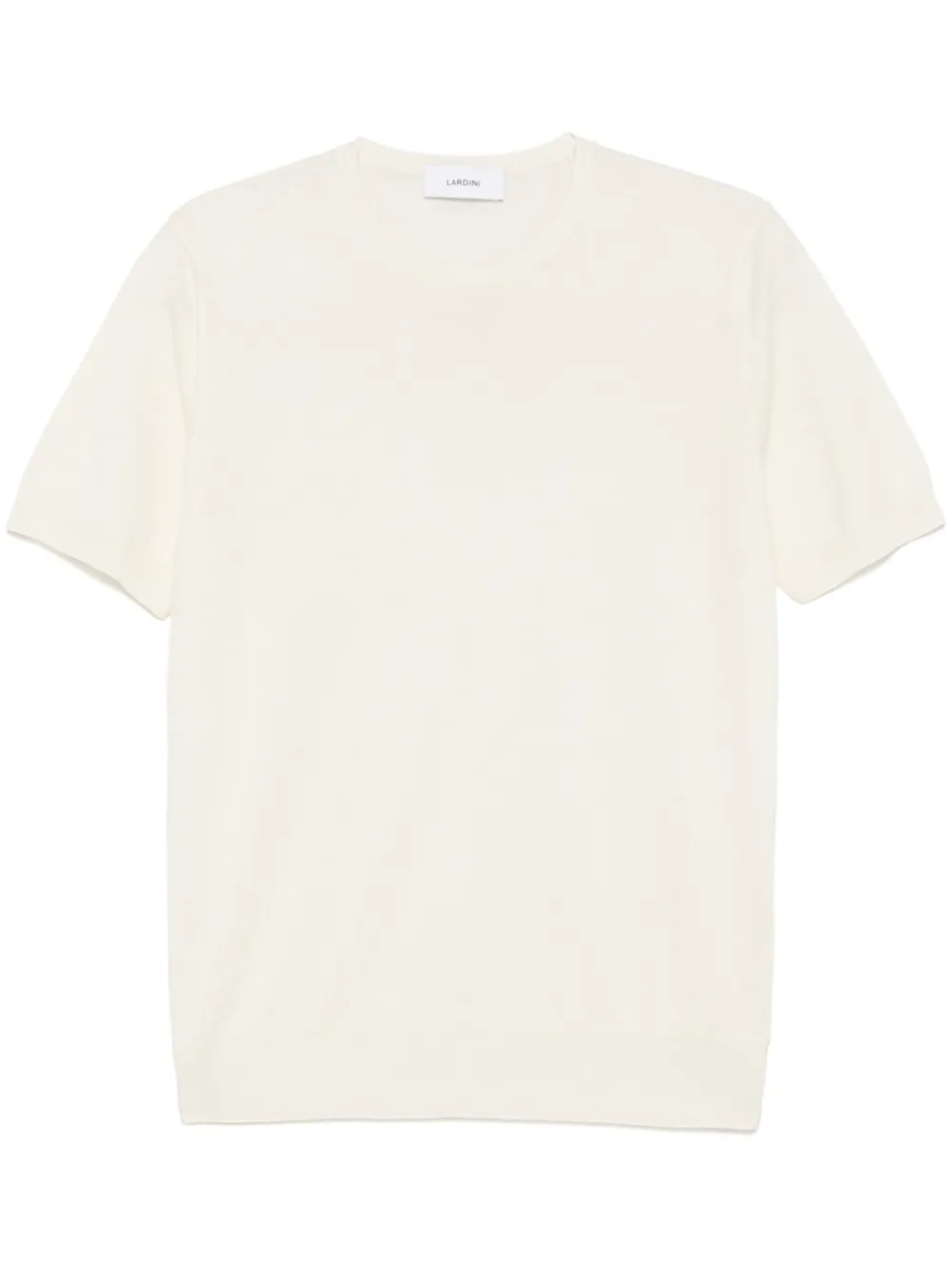 

Футболка Lardini в мелкий рубчик, белый