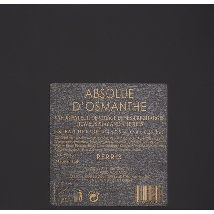 Дорожная коробочка Absolue D'Osmanthe Extrait De Parfum, Perris Monte Carlo Perfumes — фото 3