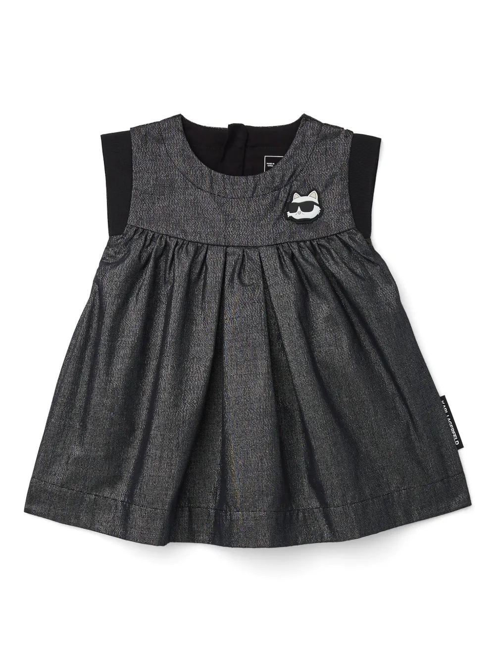

Платье Ikon Choupette KARL LAGERFELD KIDS, черный