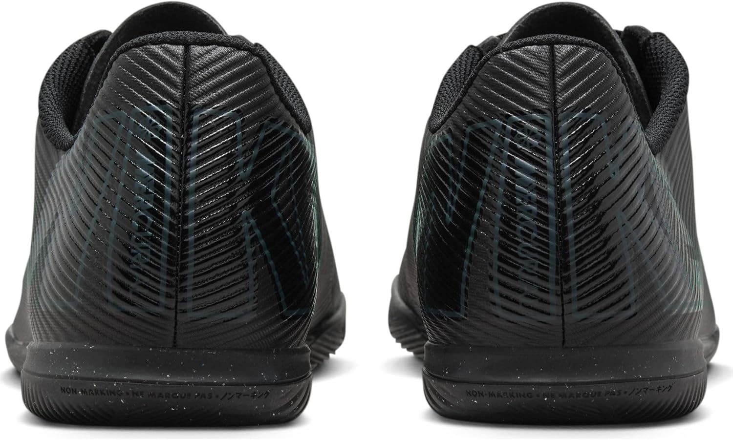 Мужские футбольные бутсы Nike, Black Black Deep Jungle — фото 3