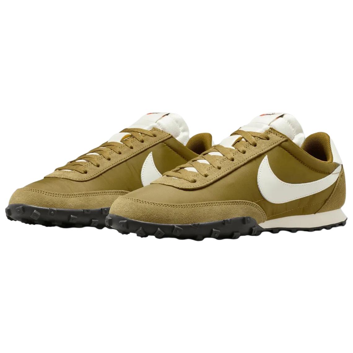 Nike Waffle Racer повседневные кроссовки мужские оливковый зеленый — фото 4