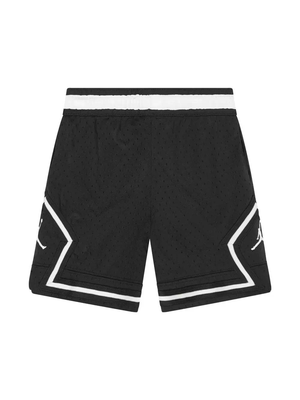 Спортивные шорты Dri-fit с ромбовидным рисунком Jordan Kids, черный — фото 2