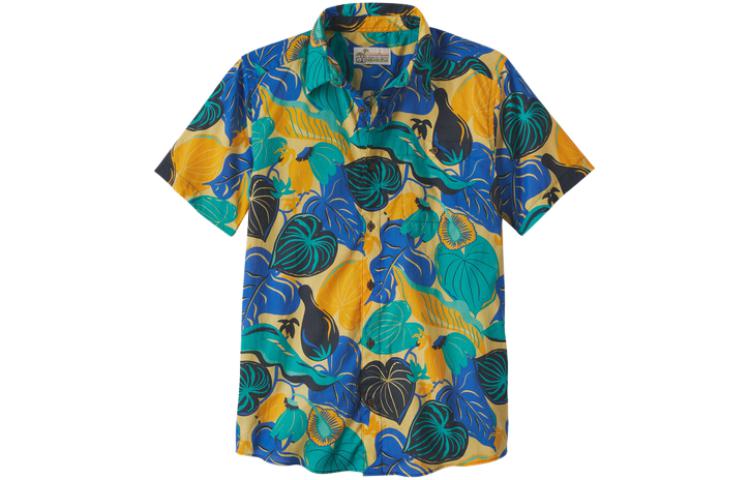 

Мужская рубашка Malihini Pataloha Patagonia, синий/голубой пар