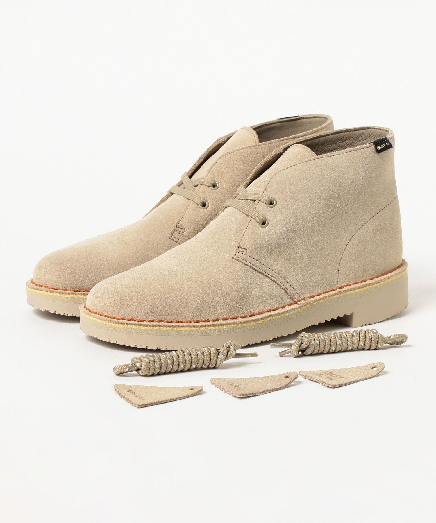 Кроссовки Clarks ORIGINALS Desert BT GORE-TEX Beams, Sand_Suede — фото 4
