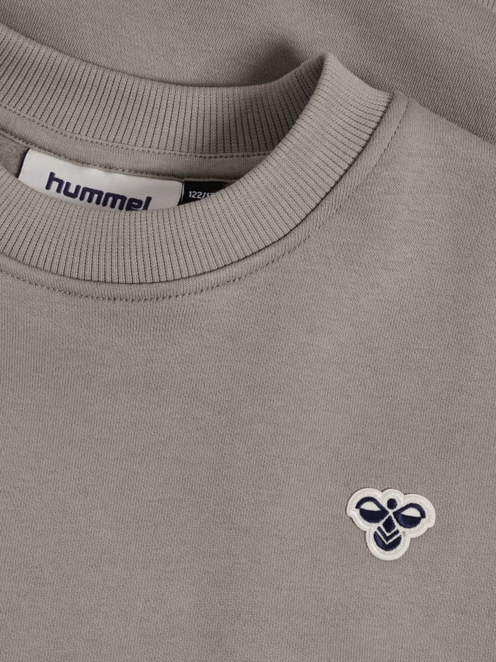 Hummel Детская толстовка Hmljr свободного кроя в цвете ROCK RIDGE — фото 3