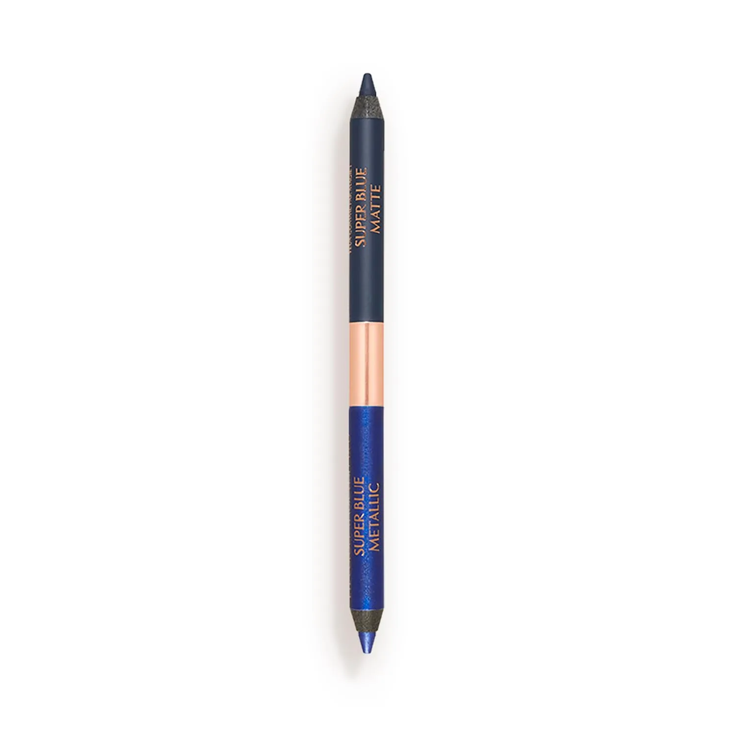 Charlotte Tilbury Magic Eyeliner - водостойкий карандаш для глаз с матовым и металлическим финишем, кремовая формула держится до 16 часов, Super Blue - radiant blue shimmer, matte deep navy