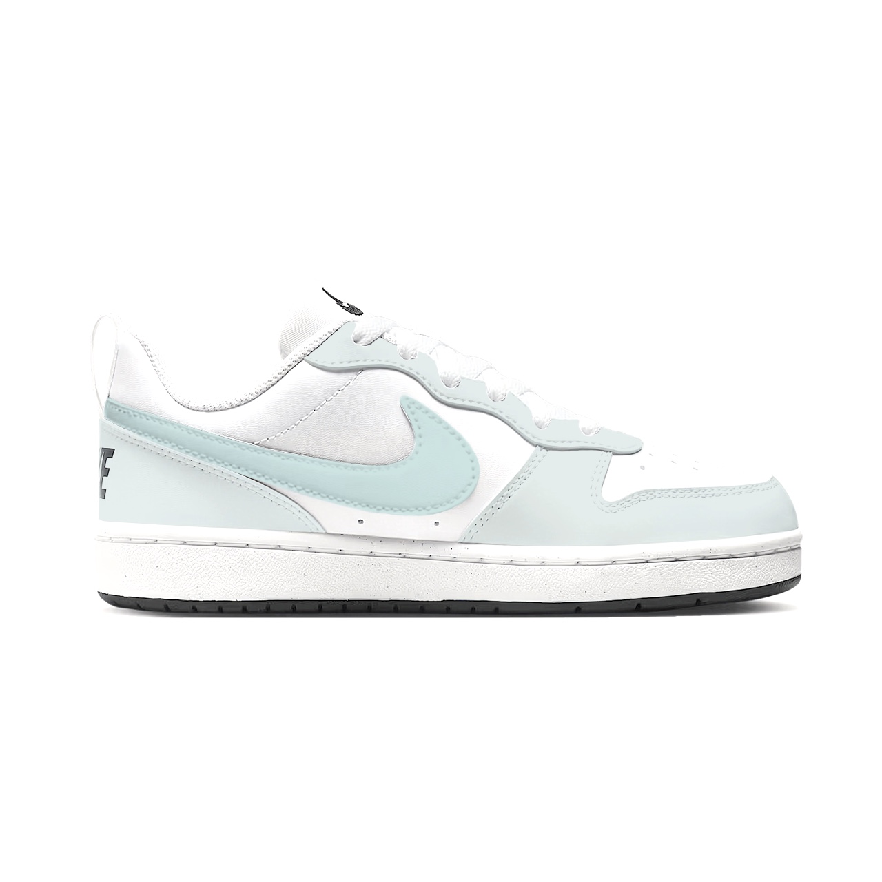 Nike Кроссовки для скейтбординга Court Borough Mint Cat Low top Kids' зеленый белый для подростков — фото 3