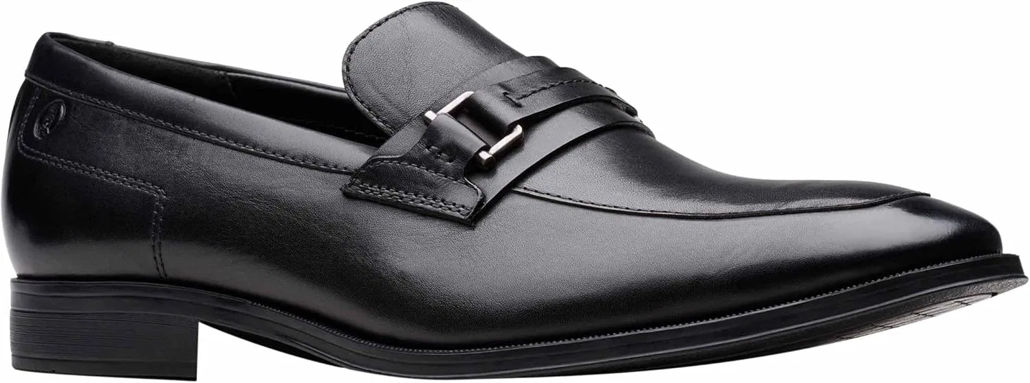 Мужские туфли Clarks Paulton Lo, Black Leather — фото 4