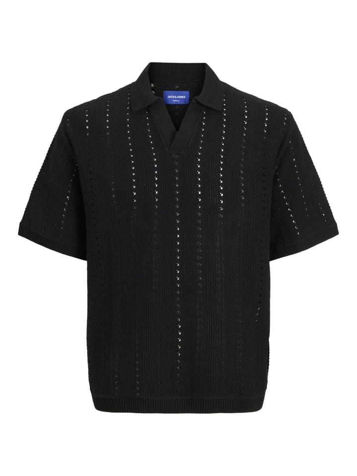 

Рубашка-поло JACK & JONES Junior, черный
