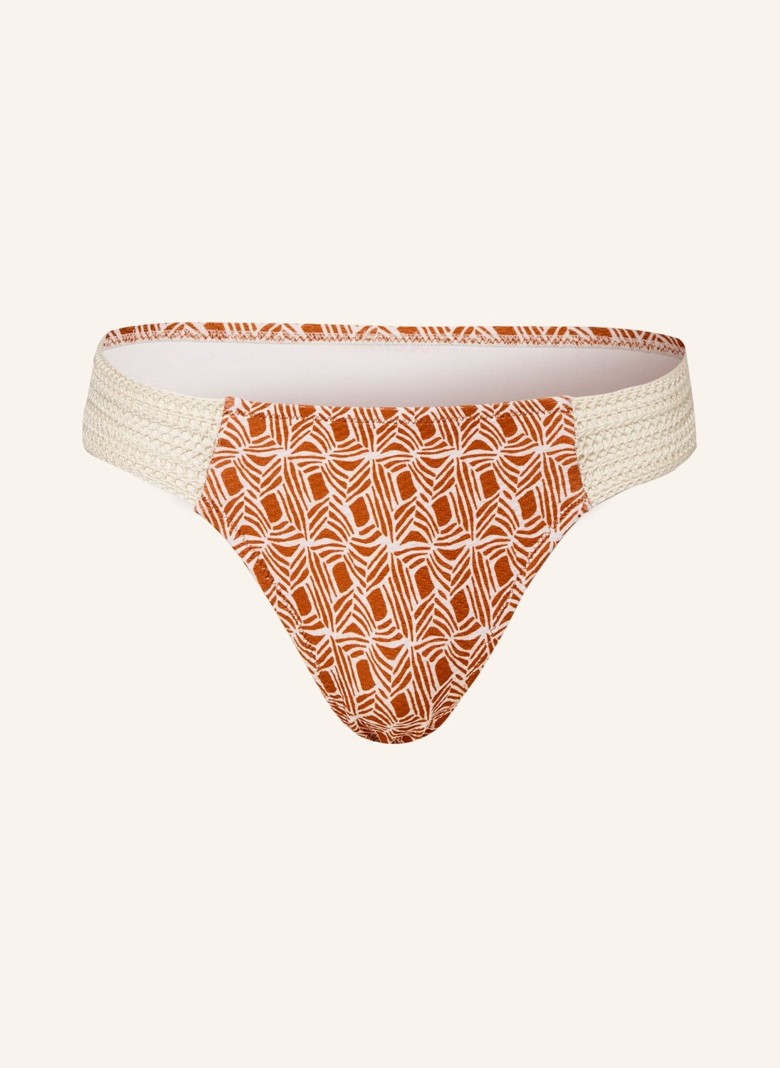 

Бразильские плавки бикини organic moderns watercult, цвет DUNKELORANGE/WEISS