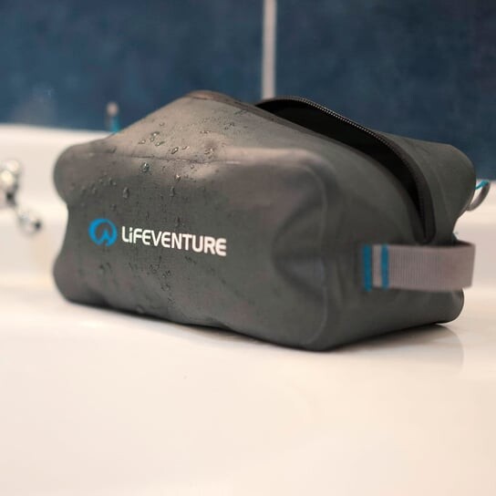Водонепроницаемая дорожная косметичка Lifeventure Wash Case Grey, inna — фото 3