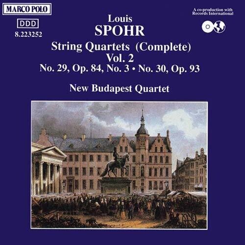 

CD диск Spohr / New Budapest Quartet: Vol. 2-STR Quartets