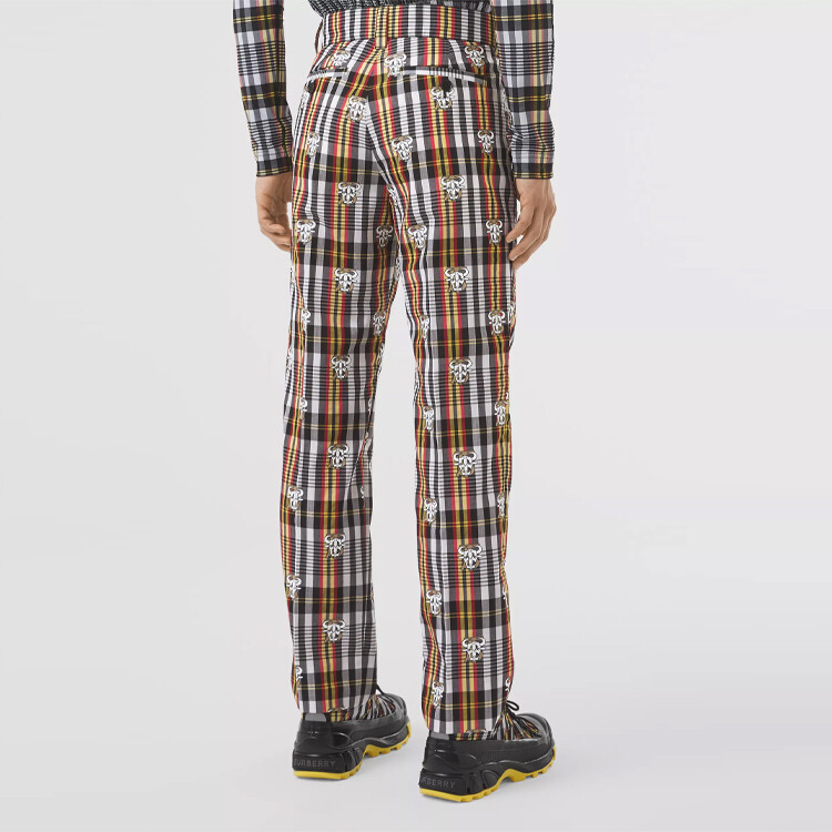 Брюки мужские Burberry Marigold Yellow, повседневные, желтый — фото 4