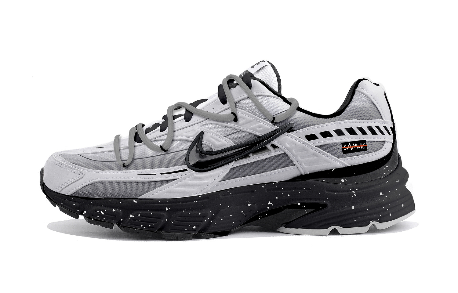 

Инициатор амортизация, устойчивость к истиранию, дышащая поддержка лоу-топ кроссовки unisex Nike, черный