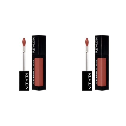 

Стойкая жидкая губная помада Revlon ColorStay Satin Ink с маслом семян черной смородины, 006 Eyes on You, 0,17 жидких унций