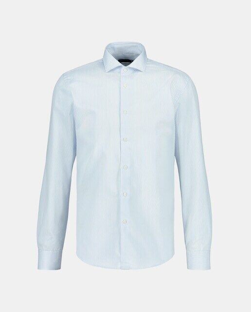 

Мужская классическая рубашка в тонкую полоску Easy Wear, белый