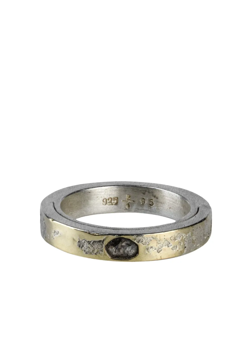 

Кольцо Sistema из желтого золота с бриллиантами Parts of Four, серебряный