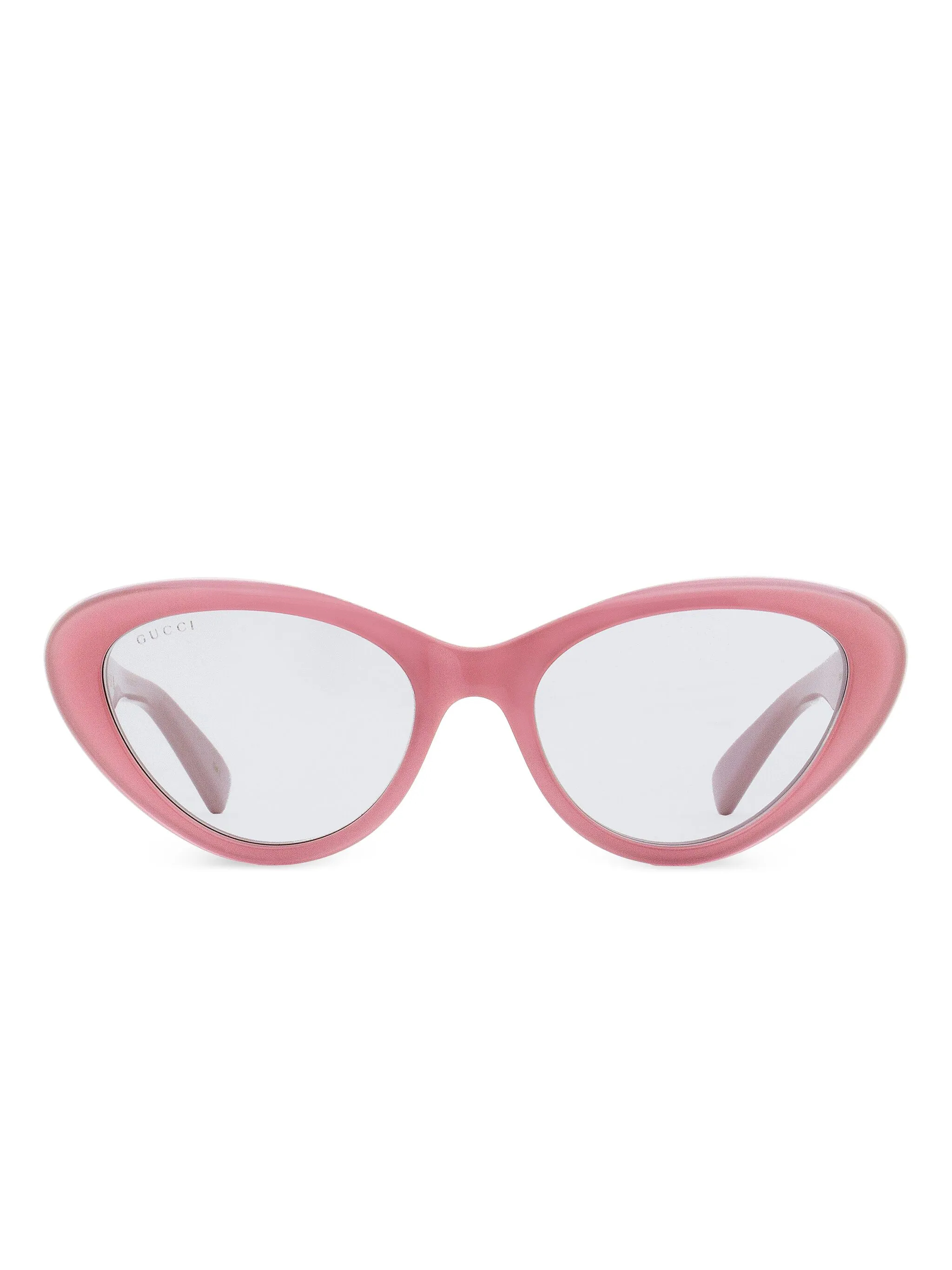 

Солнцезащитные очки в оправе кошачий глаз Gucci Eyewear, розовый
