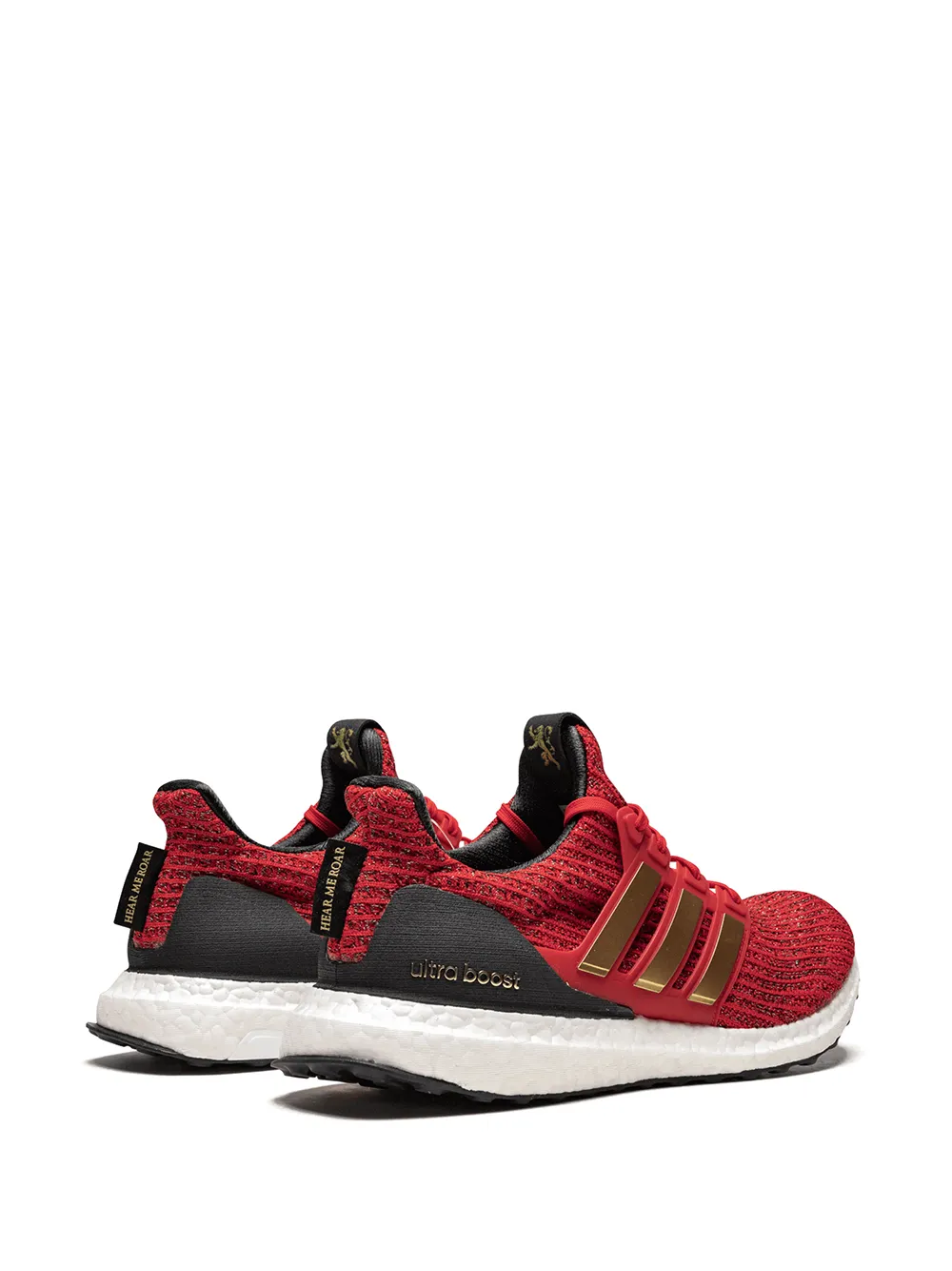 Кроссовки Ultra Boost 4.0 Lannister из коллаборации с Game of Thrones Adidas, красный — фото 3