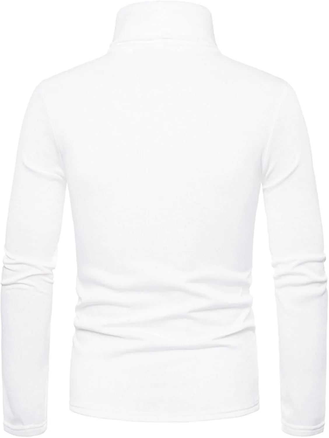 Мужская флисовая водолазка Slim Fit — фото 3