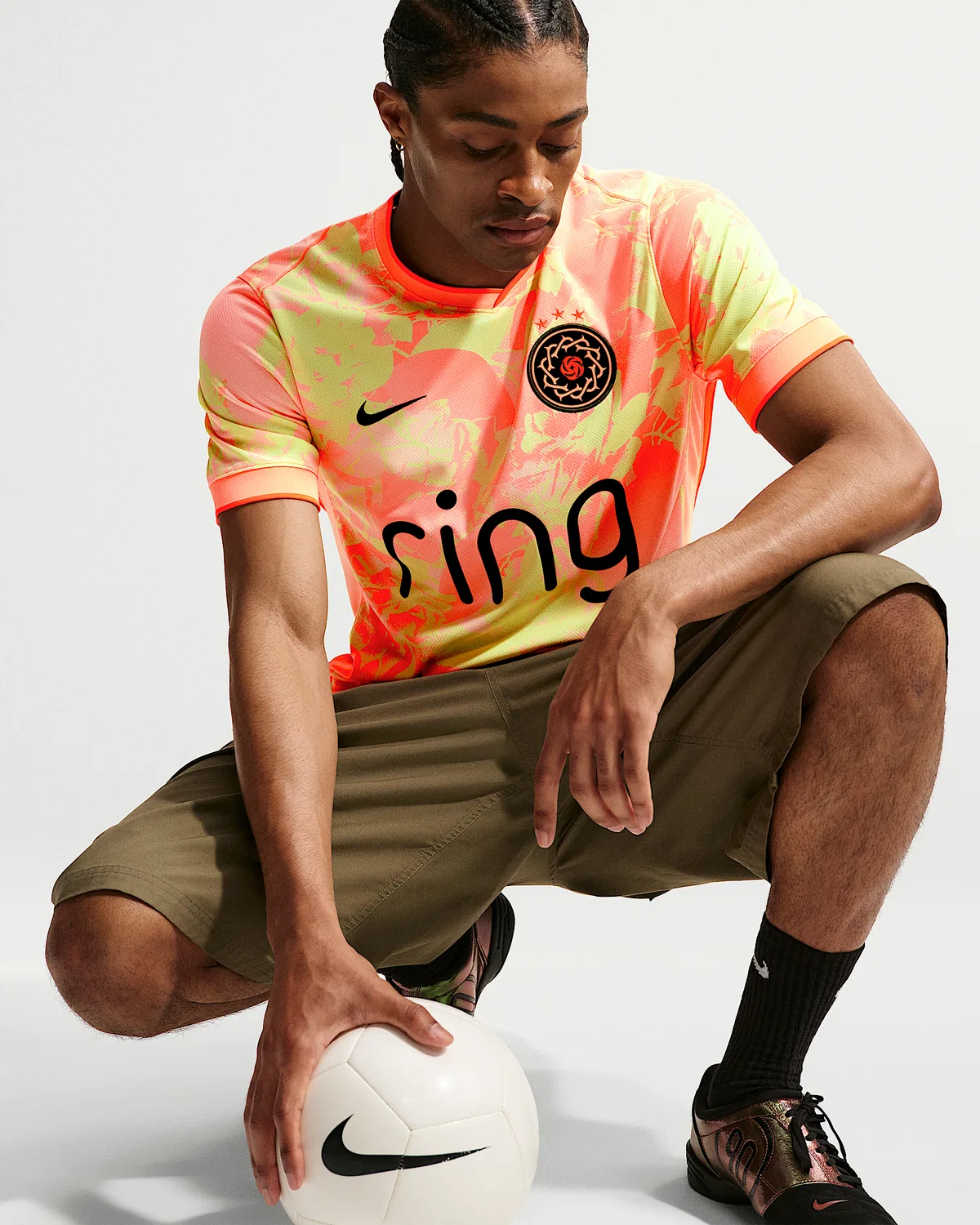 Мужская реплика джерси Nike Dri-FIT Portland Thorns Stadium Edition, Barely Volt — фото 3