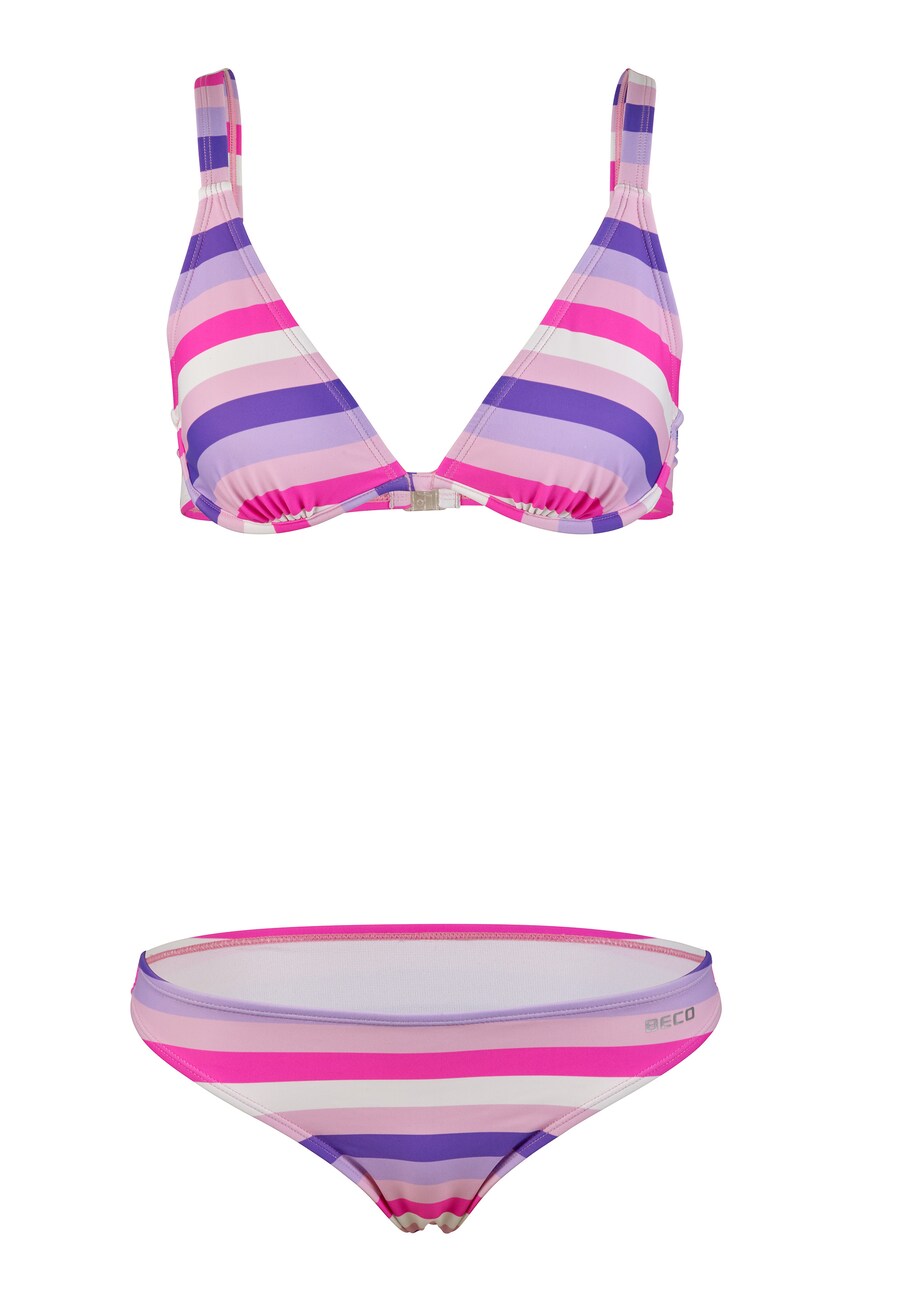 

Бралетт Бикини BECO the world of aquasports Fresh Stripes, розовый