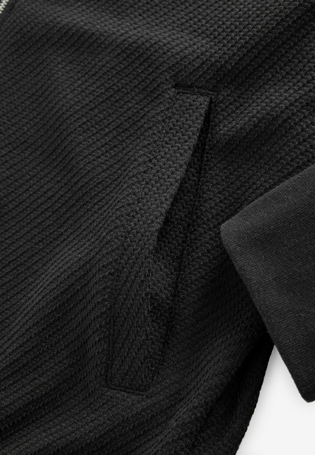 

Куртка-бомбер TEXTURED REGULAR FIT Next, черный
