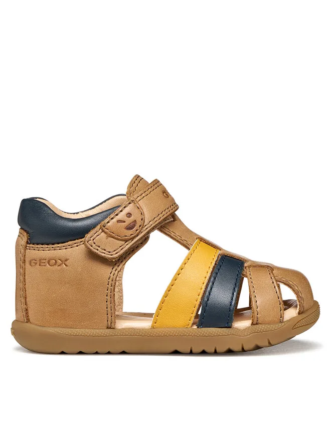 Geox Сандалии B Sandal Macchia Boy B254VA 0CL78 CT6F4 коричневые