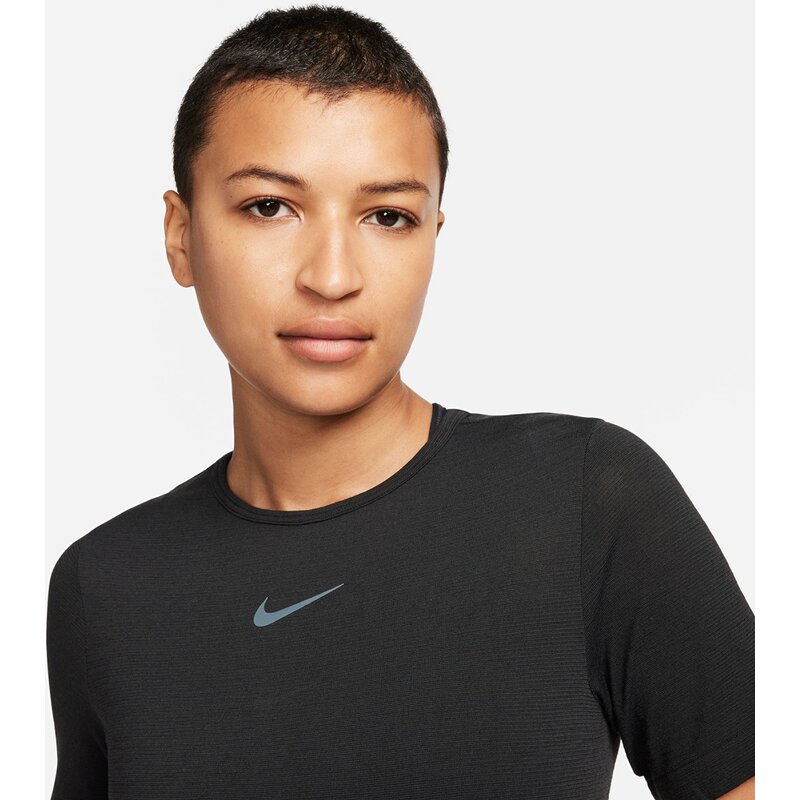 Футболка Swift Wool Dri-Fit Nike, черный — фото 4