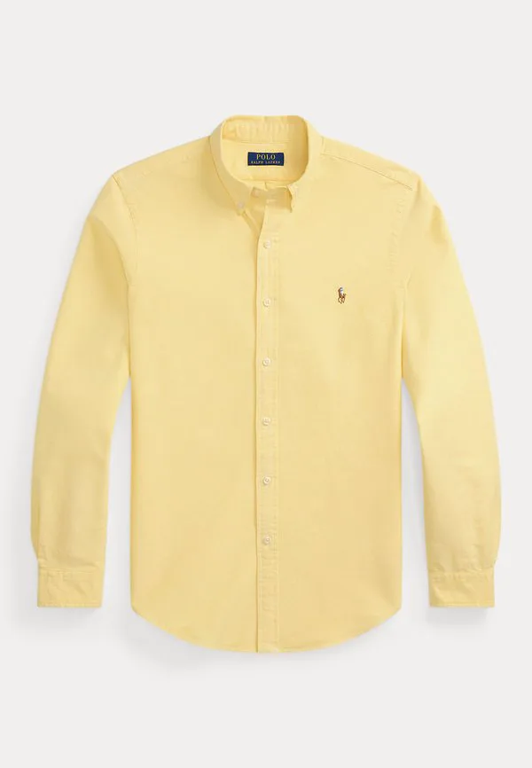 Спортивная рубашка с длинным рукавом Polo Ralph Lauren, Yellow Oxford — фото 4