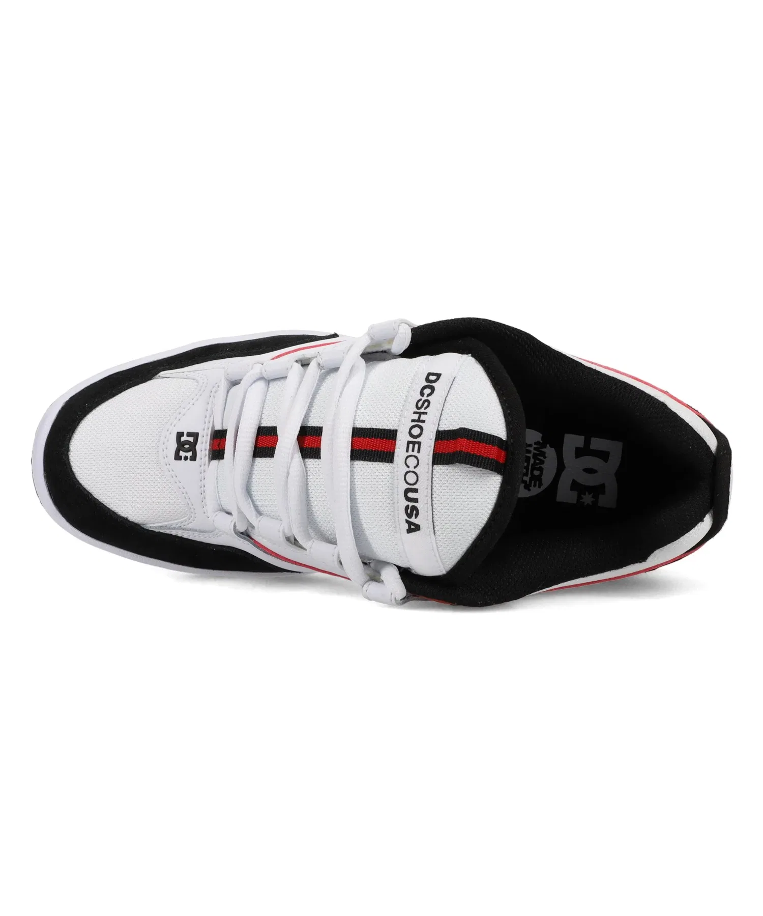 Мужские кроссовки DC SHOES KALYNX ZERO с логотипом белые — фото 4