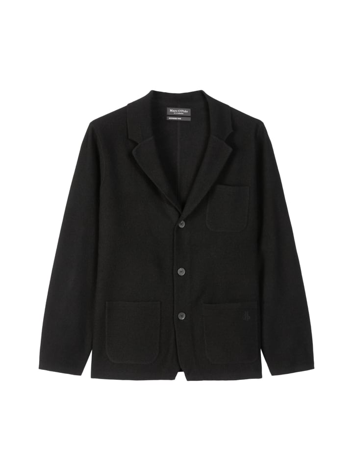 

Marc O'Polo Обычный шерстяной пиджак черного цвета