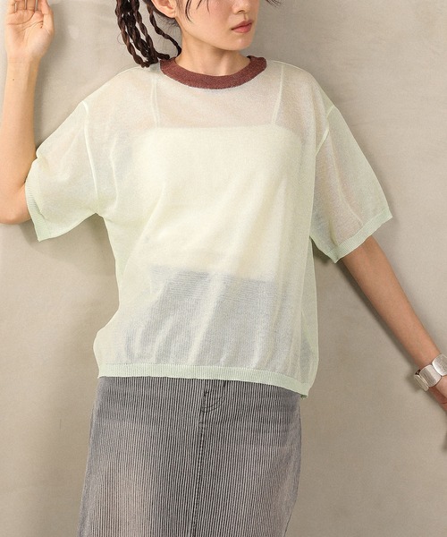 

Футболка, крой оверсайз En CAnAF, зеленый