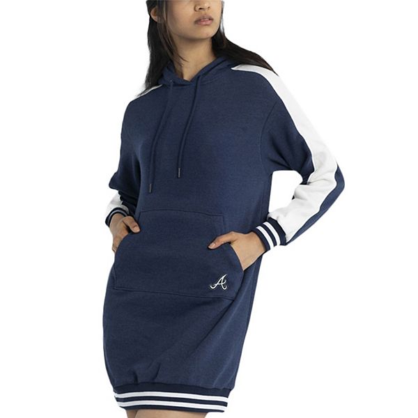 

Женское худи-платье navy atlanta braves mara tri-blend Lusso