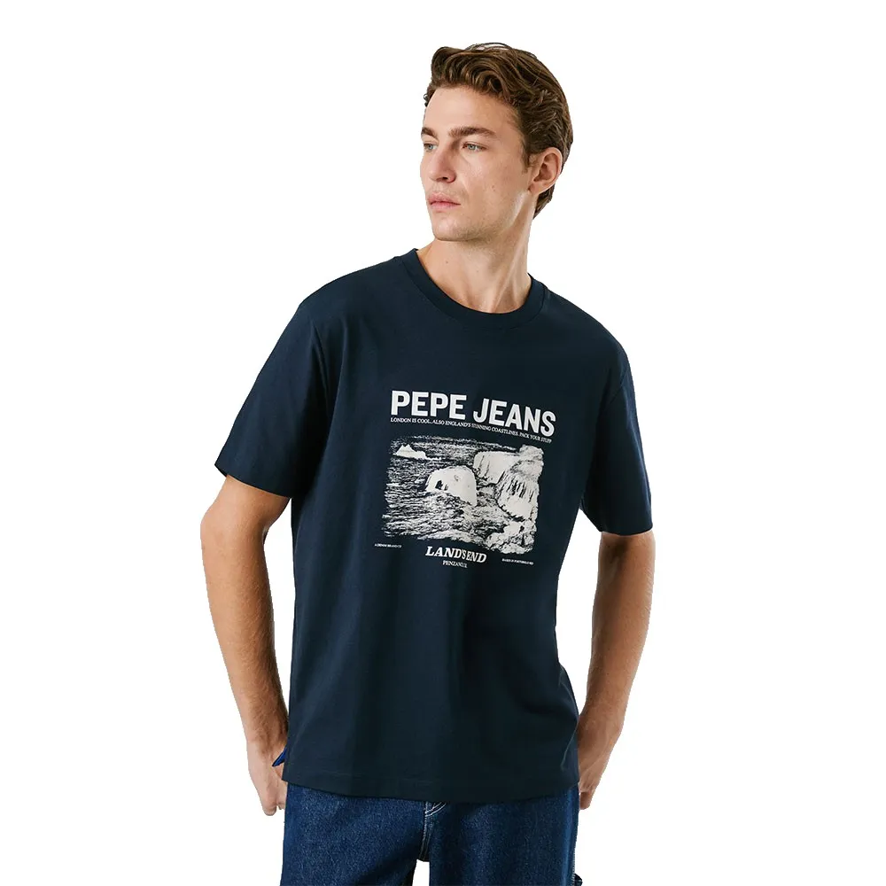 

Футболка с коротким рукавом Pepe Jeans Thomas, синий