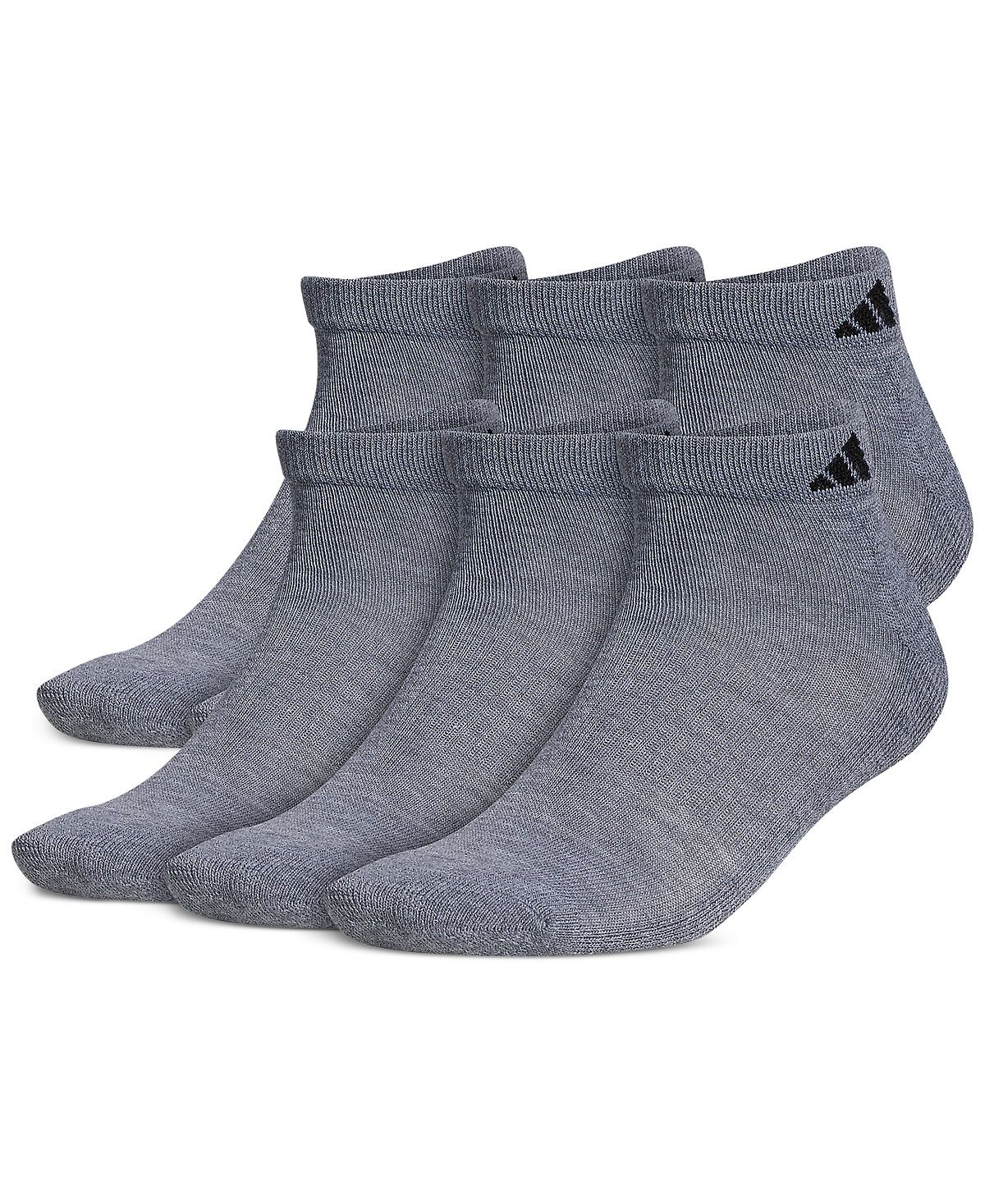 

Мужские спортивные носки с мягкой подкладкой, 6 пар низких носков adidas