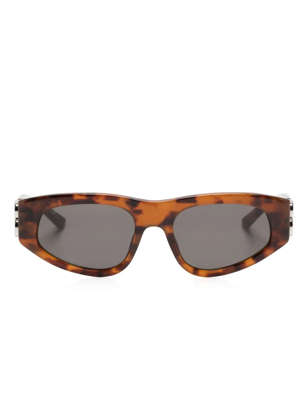 

Солнцезащитные очки в оправе 'кошачий глаз' Balenciaga Eyewear, коричневый