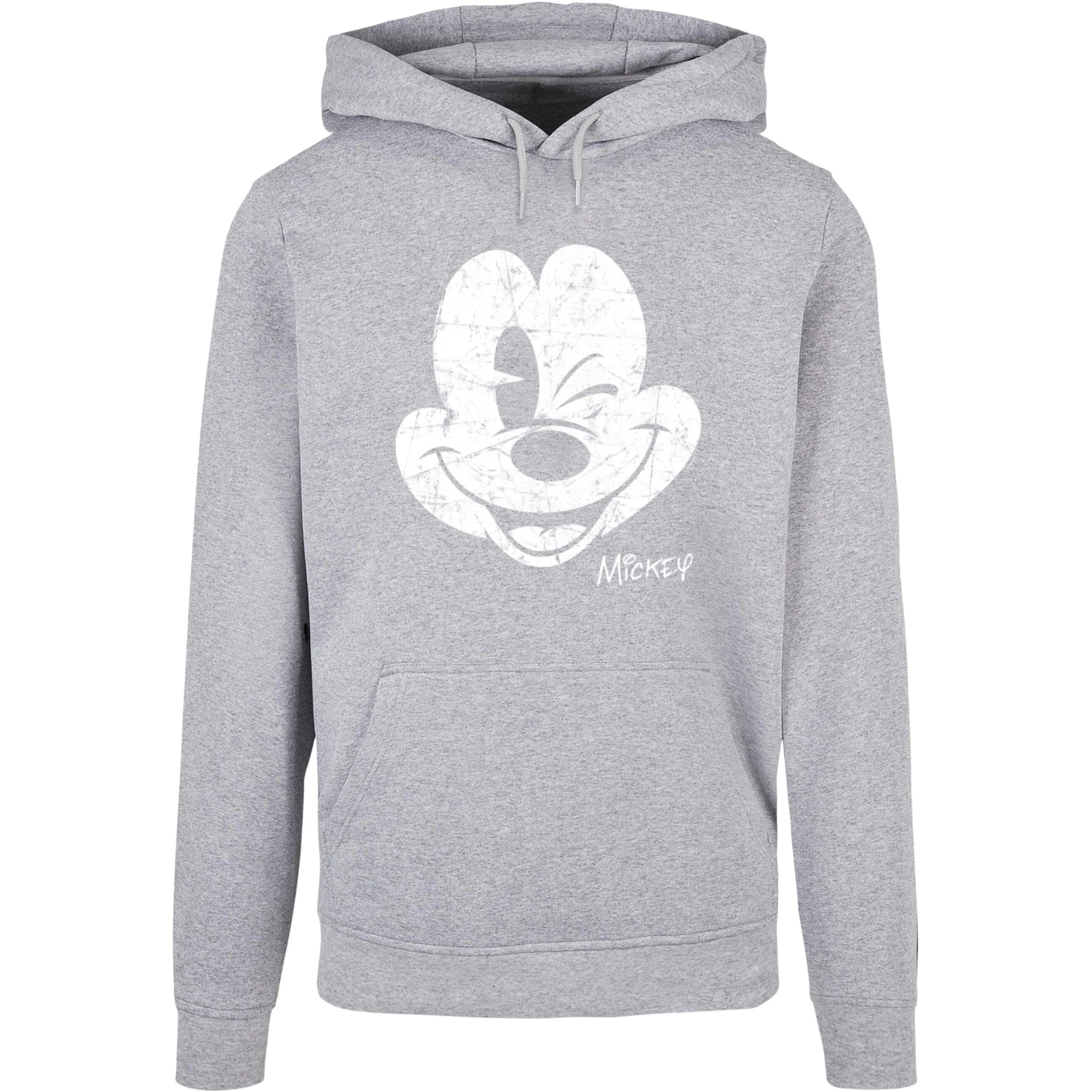 

Толстовка с капюшоном ABSOLUTE CULT "ABSOLUTE CULT Men's Mickey Mouse - Distressed Hoody", серый