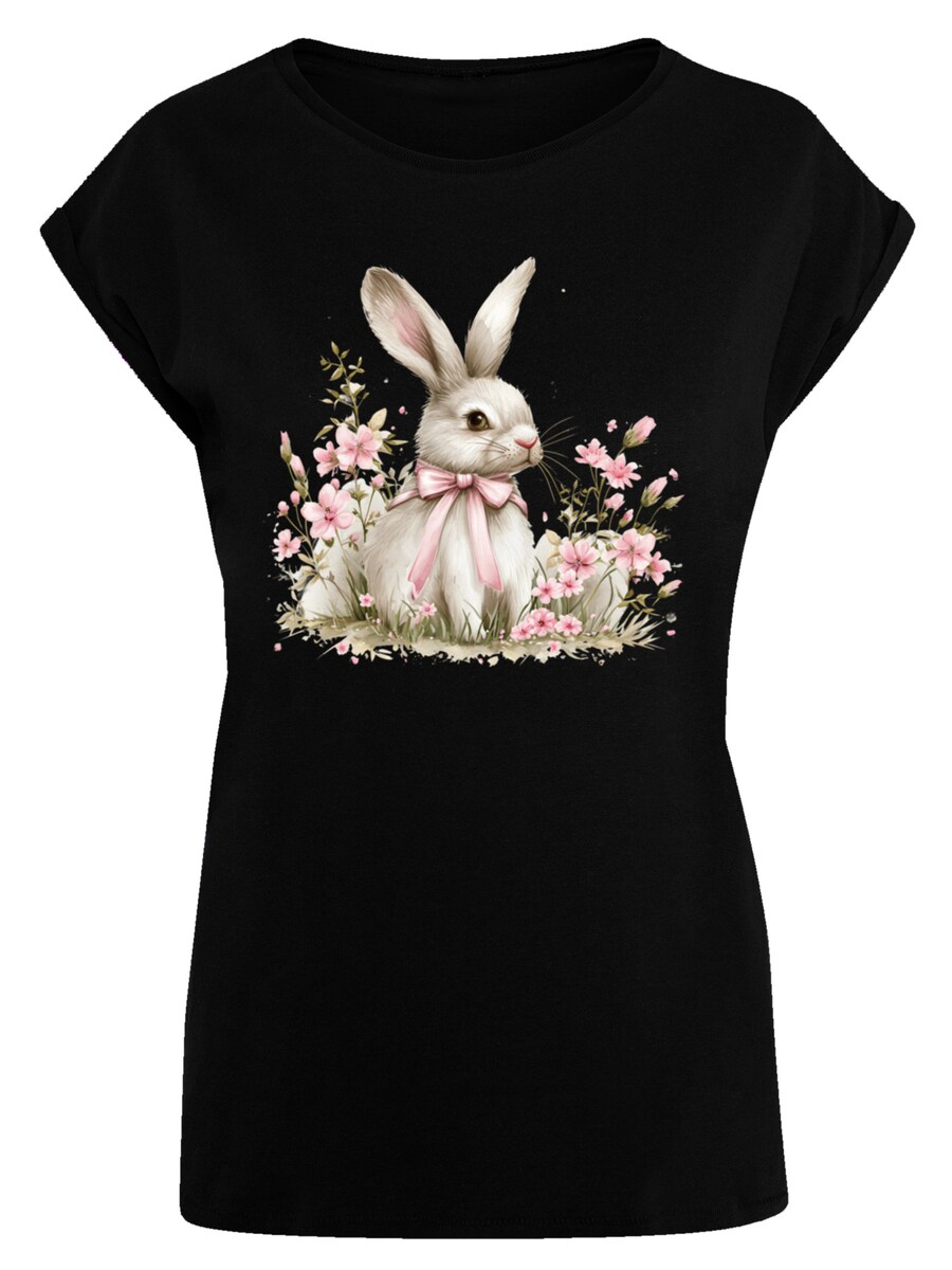 

Рубашка F4NT4STIC Niedlicher Osterhase mit Blumen, цвет Mixed colors/Black