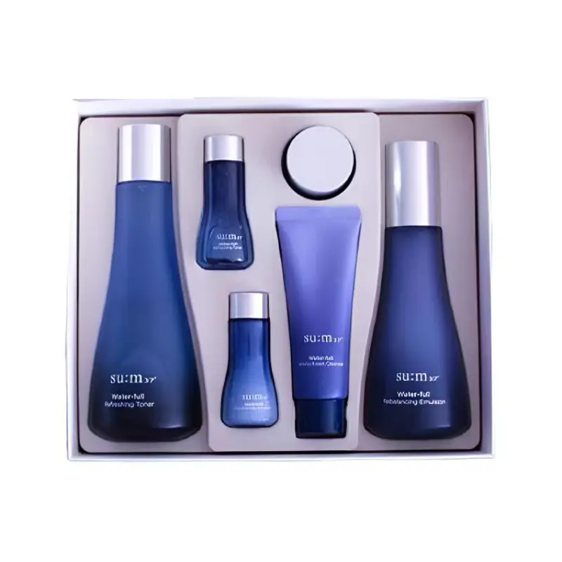 

SU:M37° SU M37° Blue Buff Water Ripple Skincare Sets Hydrating Moisturizing And Hydrating Cleaning 2
