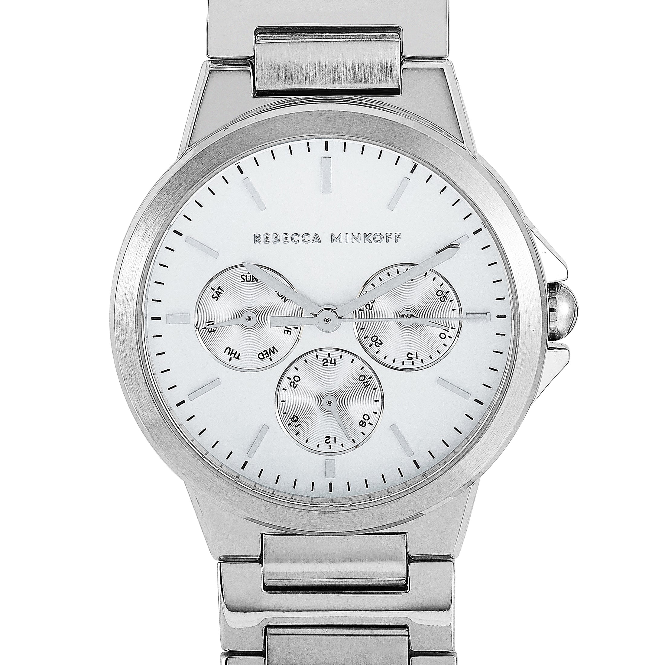 

Часы Rebecca Minkoff Cali Silver-Tone 2200356