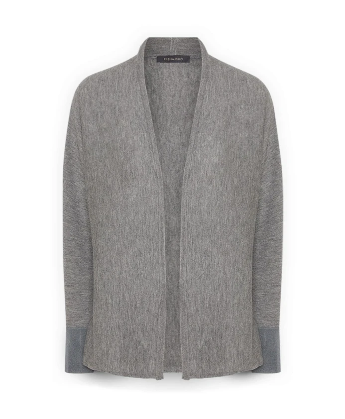 

Мягкий на ощупь кардиган Elena Mirã², серый