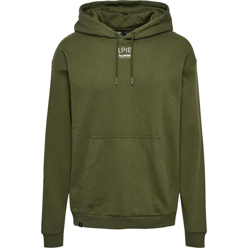 

Мужская толстовка с капюшоном Hmllp10 Boxy Sweat для спорта и отдыха HUMMEL, цвет braun