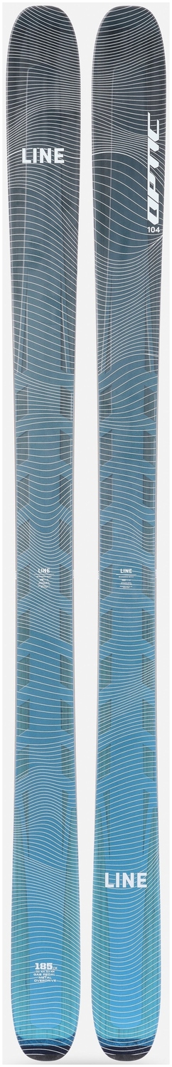 

Новые лыжи Line Optic 104 2025 года, длина 185 см